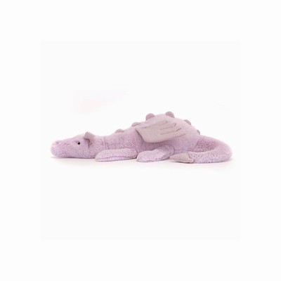 Jellycat Lavender Dragon Australia | 897302KZV